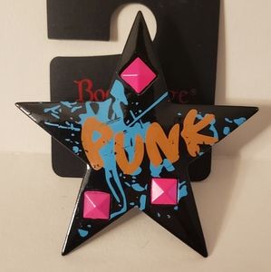 Body Rage Punk Star Stretch Band Ring